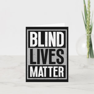 Blind Lives - Blind bewustzijn visueel beperkt Kaart