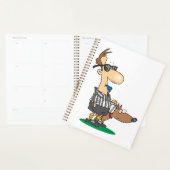 Blind Referee with Guide Dog Sports Humor (Devant avec enveloppe)
