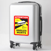 Blind Spot Angles Morts - Autocollant bus (Sur valise)