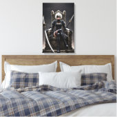 Blind Throne - Dark Fantasy Gothic Warrior Canvas (Insitu (Slaapkamer))