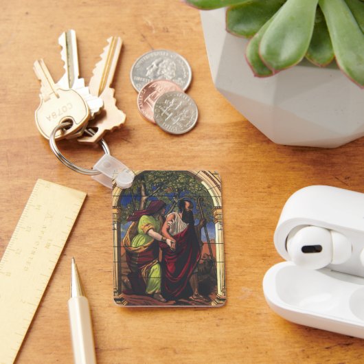 Blind Tobit en Wife Anna, religie Sleutelhanger (Bureau)