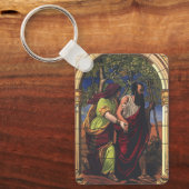 Blind Tobit en Wife Anna, religie Sleutelhanger (Voorkant)