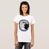 Blind vierkant Bowling T-shirt (Voorkant volledig)