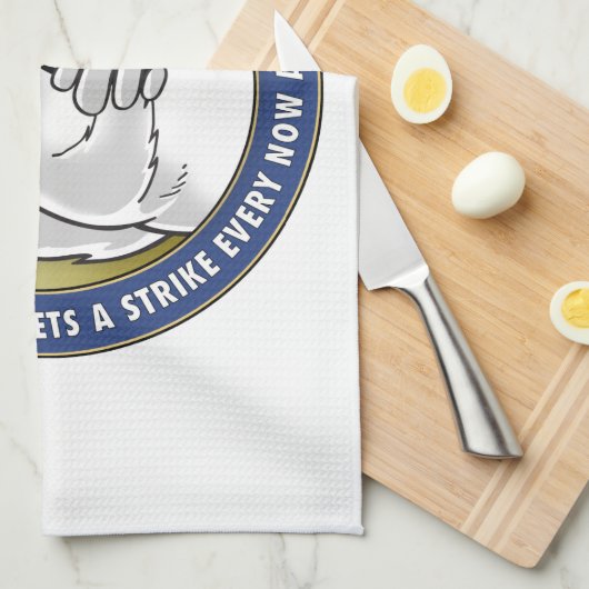 Blind vierkant Bowling Theedoek (Quarter Fold)