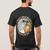 Blind vierkant t-shirt (Achterkant)