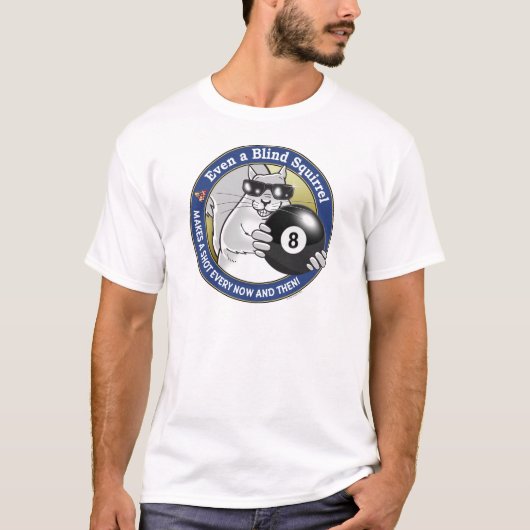 Blinde eekhoorn t-shirt (Voorkant)