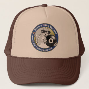 Blinde eekhoorn trucker pet