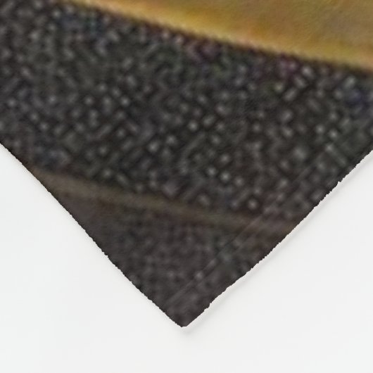 Blinde kunstdeken fleece deken (Hoek)