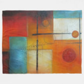 Blinde kunstdeken fleece deken (Voorkant (Horizontaal))