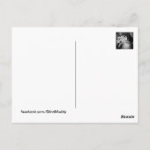 Blinde moddervlechten #1 briefkaart (Achterkant)