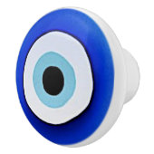 Blinde ronde, ronde, keramische, witte rok/knop keramische knop (Rechts)