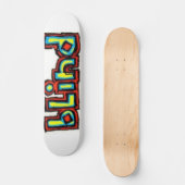 blindenbord skateboard (Voorkant)