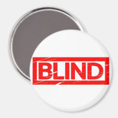 Blindenstempel Magneet (Voorkant / Achterkant)