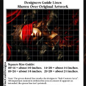 Blindfolded Gothic Queen of Ravens FC5R Decoupage Tissuepapier