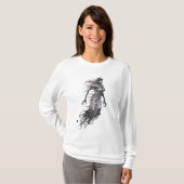 Blindfolded Witch logo T-shirt (Voorkant volledig)