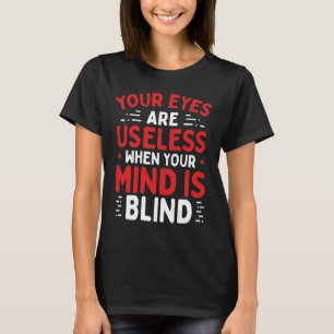 Blindheid Legaal Blind Spot Warrior Low Vision T-shirt