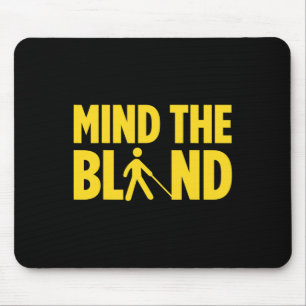 Blindheid voor blinde mensen braille muismat
