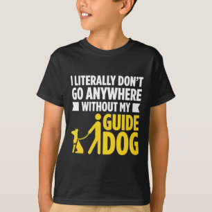 Blindheid voor blinde mensen braille t-shirt