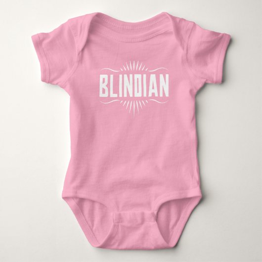 Blindian Baby one-Piece Romper (Voorkant)