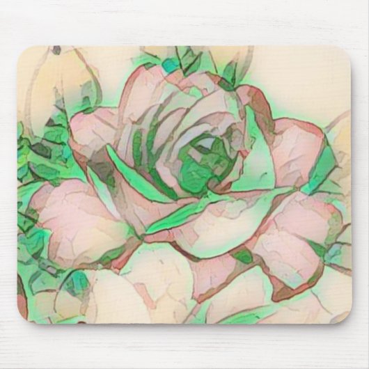  blindstaart licht en ultramoderne artistiek muismat (Voorkant)