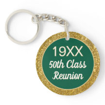 Bling!! 50ste klasreünie sleutelhanger