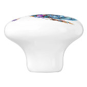 Bling Birds Thema Keramische Knop (Zijkant)