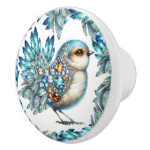 Bling Birds Thema Keramische Knop (Rechts)