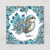 Bling Birds Theme Square handout of Visitekaartje (Voorkant)