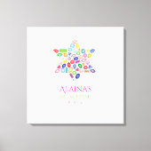 BLING BLING Bat Mitzvah Inloggen Board Canvas Afdruk (Voorkant)