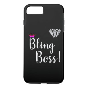 Bling Boss Phone Hoesje! iPhone 8 Plus / 7 Plus Hoesje