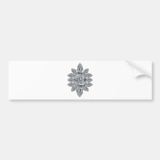 Bling Brooch Bumpersticker