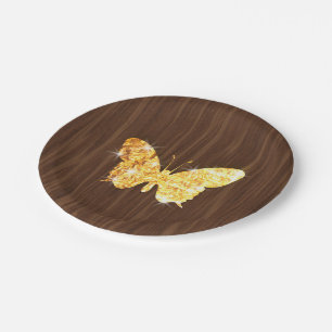 Bling Butterfly Papieren Bordje