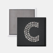 bling - C Magneet (Voorkant / Achterkant)