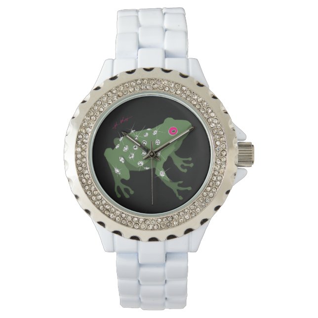 Bling Frog Bling Watch Horloge (Voorkant)