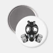Bling Gas Mask Magneet (Voorkant / Achterkant)