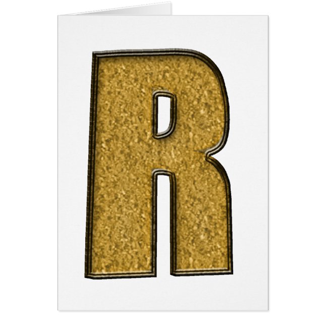 Bling Gold R (Voorkant)