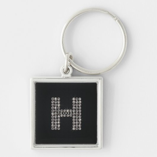 bling - H Sleutelhanger (Voorkant)