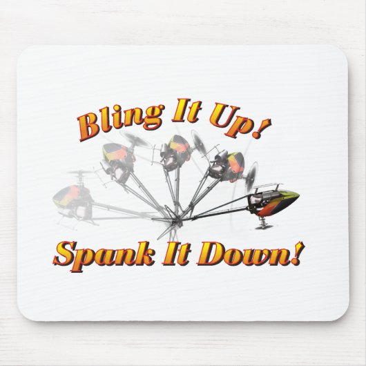 Bling het spat het muismat (Voorkant)