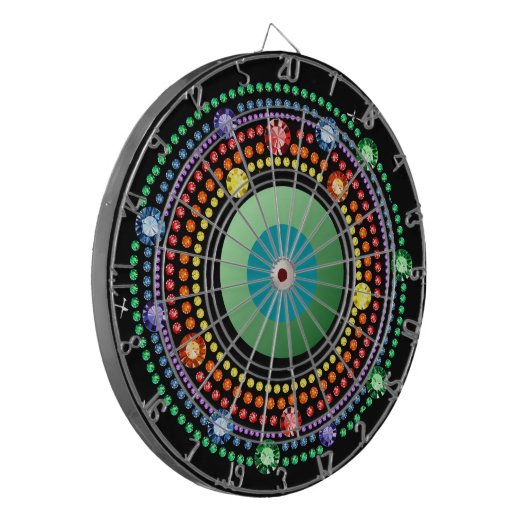 Bling Me Up Dartboard Dartbord (Voorkant Links)