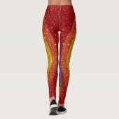 Bling Me Up Rainbow Pop Fashion Leggings (Dos)