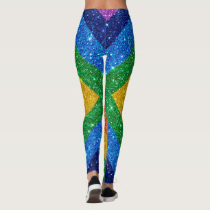 Bling Me Up Rainbow Pop Mode Leggings