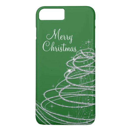 Bling Merry kerstboom Case-Mate iPhone Case (Achterkant)