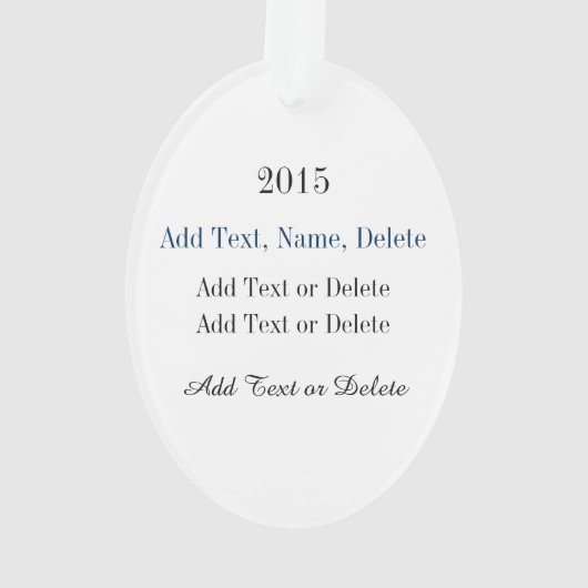 Bling Palm Tree Ornament (achterkant)