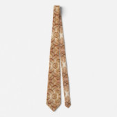Bling & Sparkle | Luxueux collier cravate géode or (Devant)
