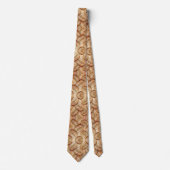 Bling & Sparkle | Luxueux collier cravate géode or (Devant)