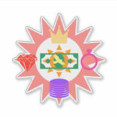 Bling Stuff Sticker (Voorkant)