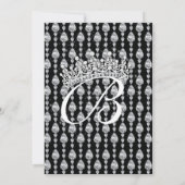 Bling Sweet 16 Invitations De Fête, Mis Quince Ano (Dos)