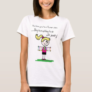 Bling van de Runner T-shirt