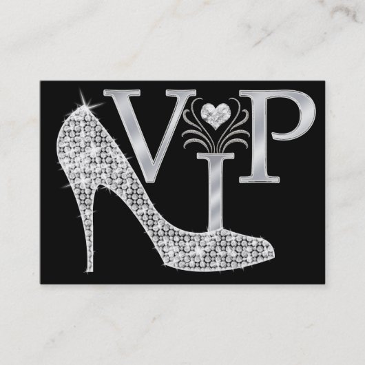 Bling VIP Kaart - SRF Visitekaartje (Voorkant)