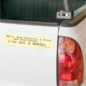 Bling Vs. Horse Sticker (Op Truck)